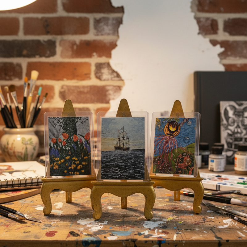 ATC – Originals Signed and numbered (one of ones)