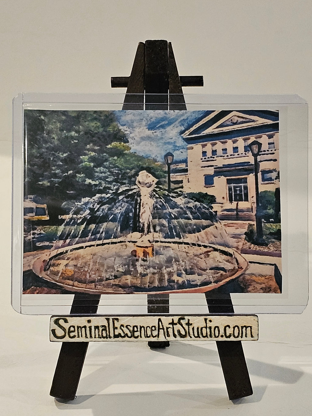 ATC "Litchfield Library Park Fountain"