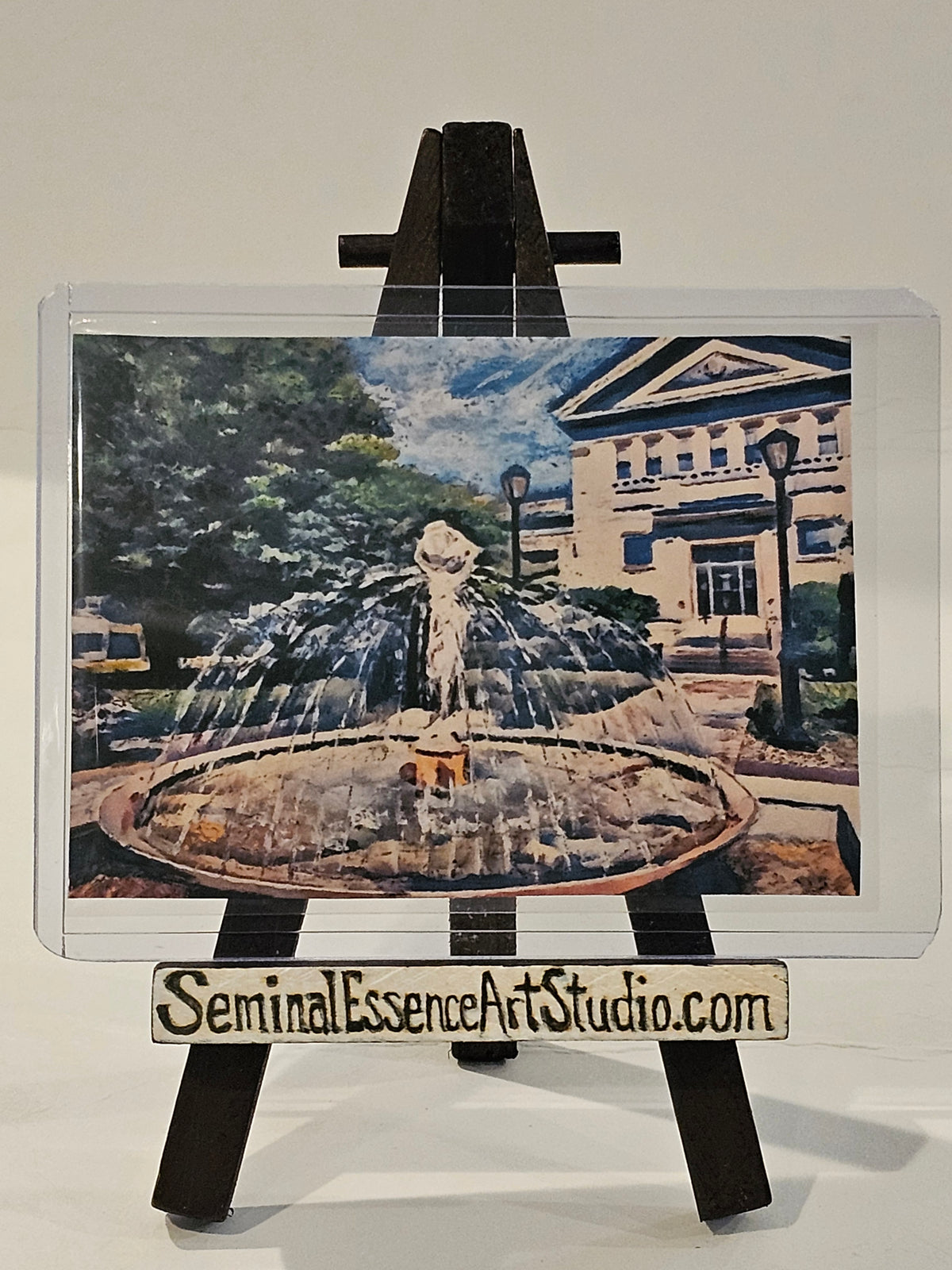 ATC "Litchfield Library Park Fountain"