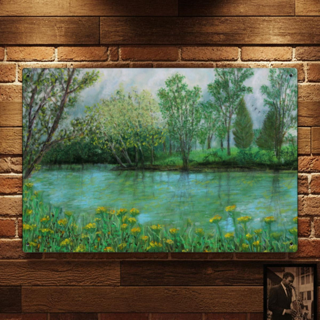 Thickened Rectangular Tinplate Wall Painting|Horizontal 3:2