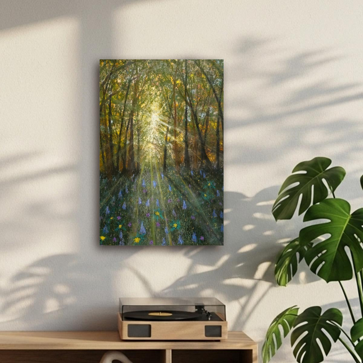 "Lupine Surprise" Canvas With Frame|Vertical 2:3