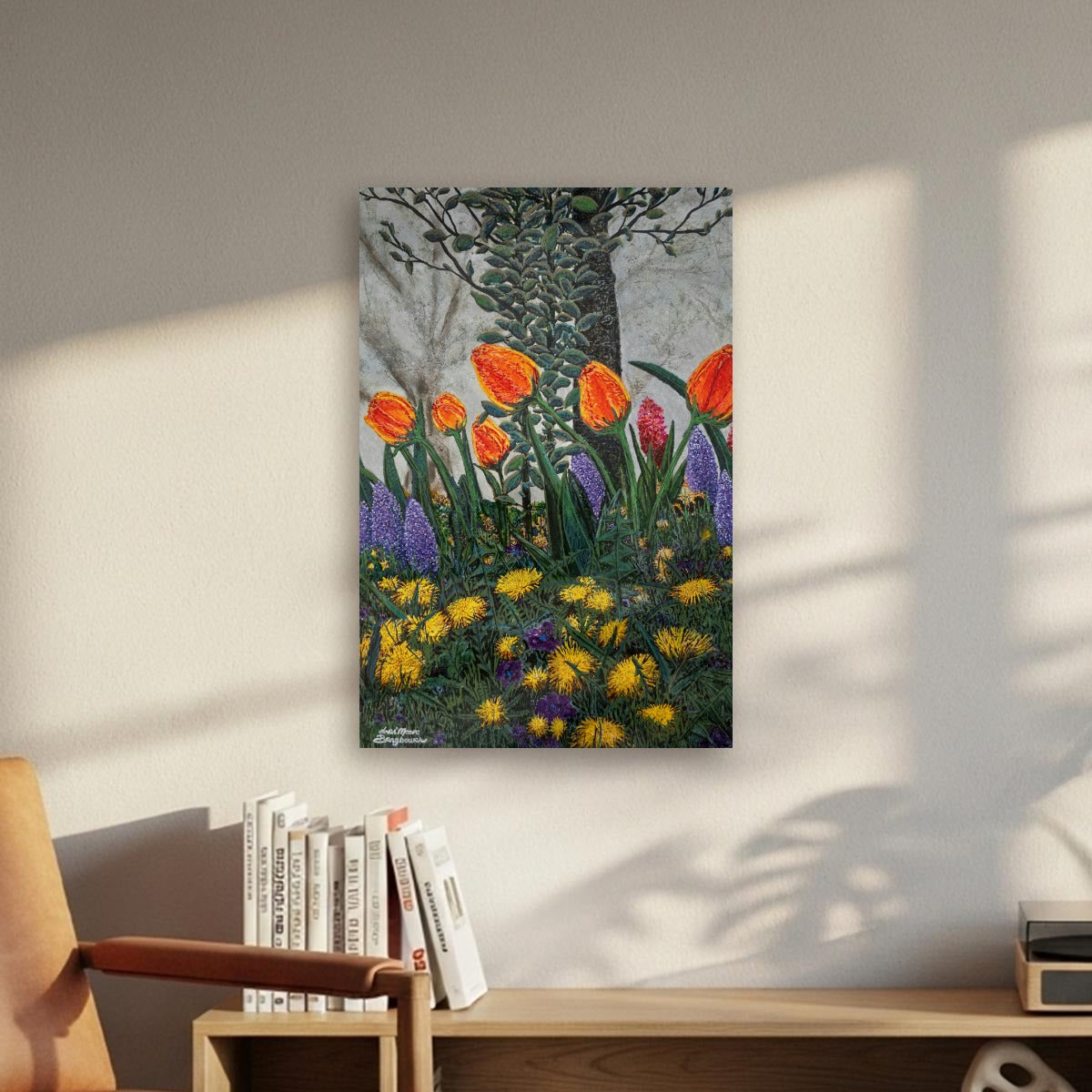 "Spring Promise" Canvas With Frame|Vertical 2:3