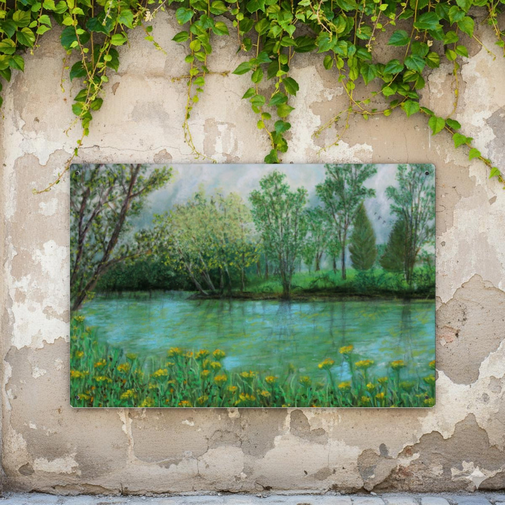 Thickened Rectangular Tinplate Wall Painting|Horizontal 3:2