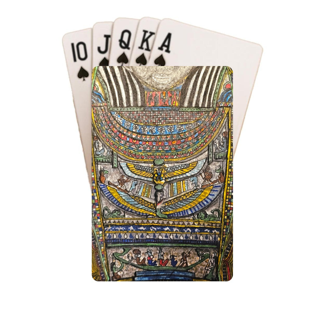 "Saint Louis Art Museum Mummy" Custom Playing Cards