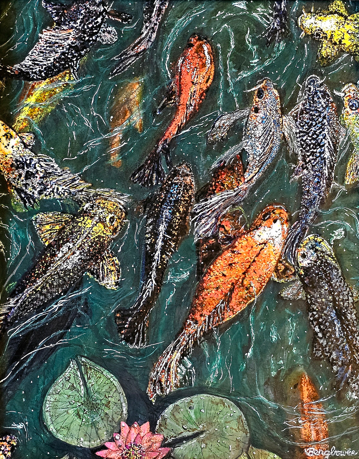 ATC "Koi at Mabery Botanical Garden"