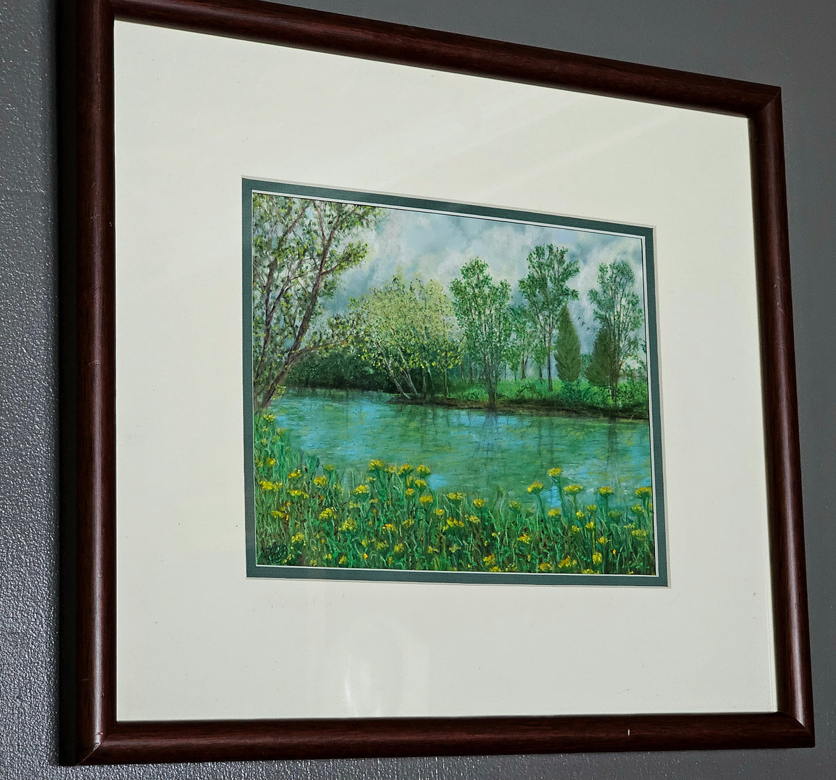 Painting #6 "Through My Mother's Eyes", series 1