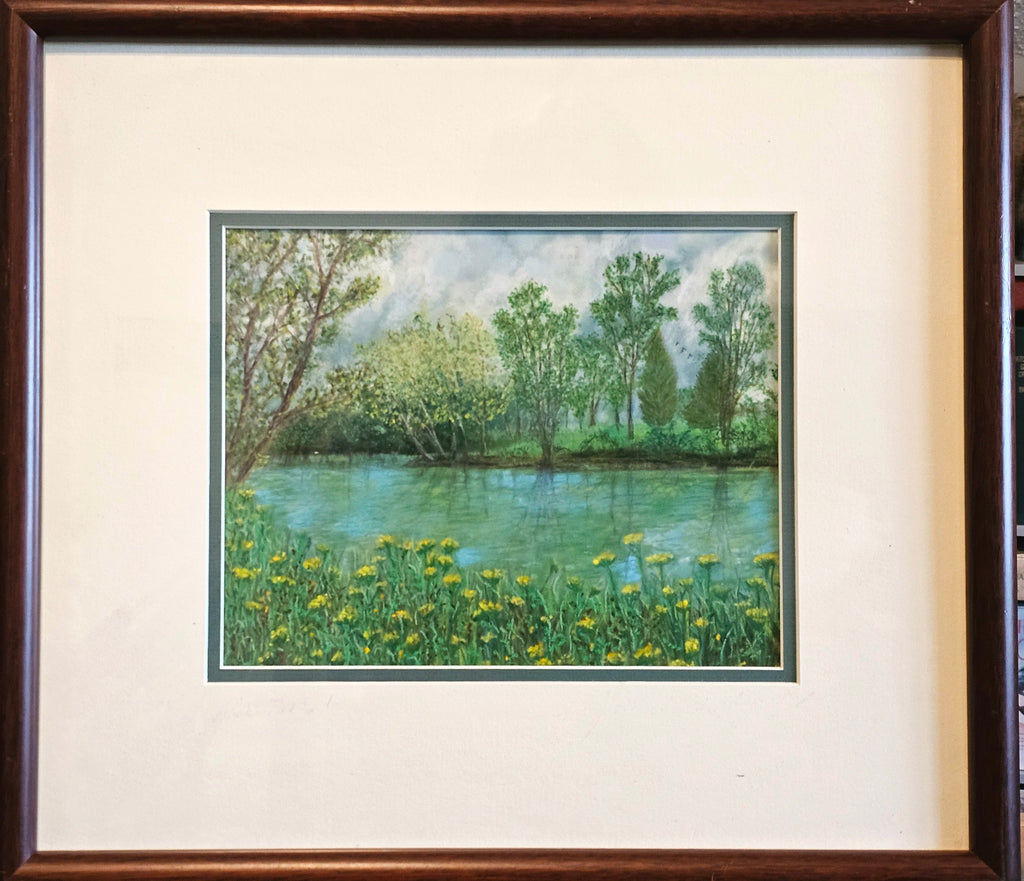 Painting #6 "Through My Mother's Eyes", series 1