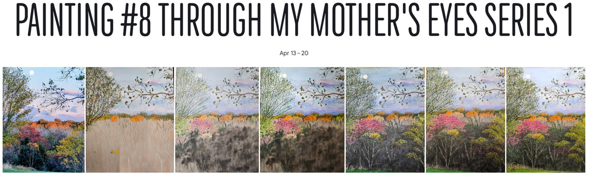 Painting #8 "Through My Mother's Eyes", series 1