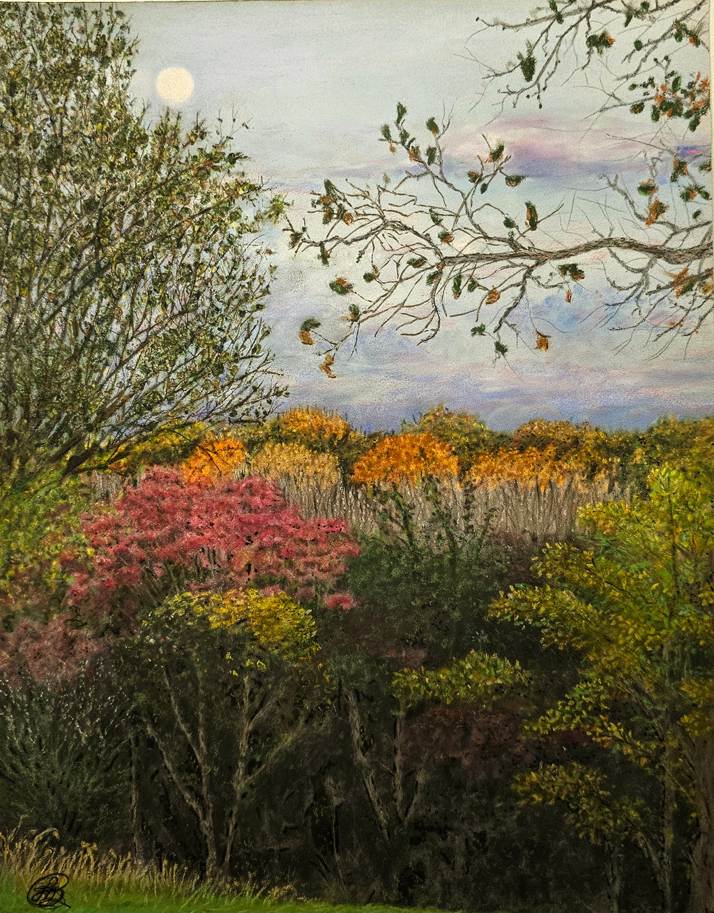 Painting #8 "Through My Mother's Eyes", series 1