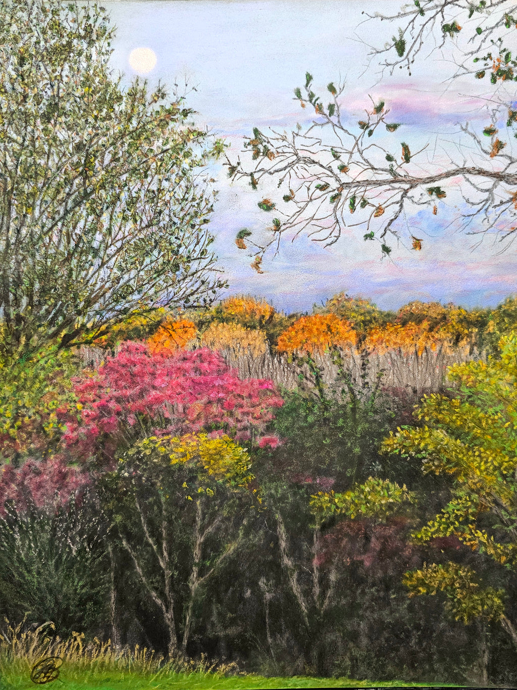 Painting #8 "Through My Mother's Eyes", series 1
