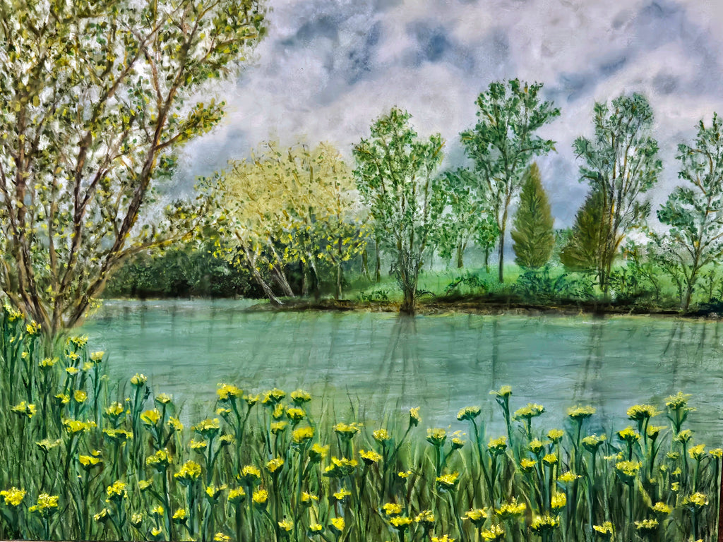 Painting #6 "Through My Mother's Eyes", series 1
