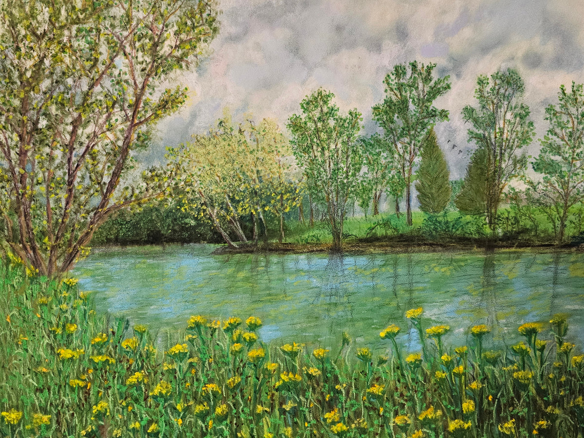 Painting #6 "Through My Mother's Eyes", series 1