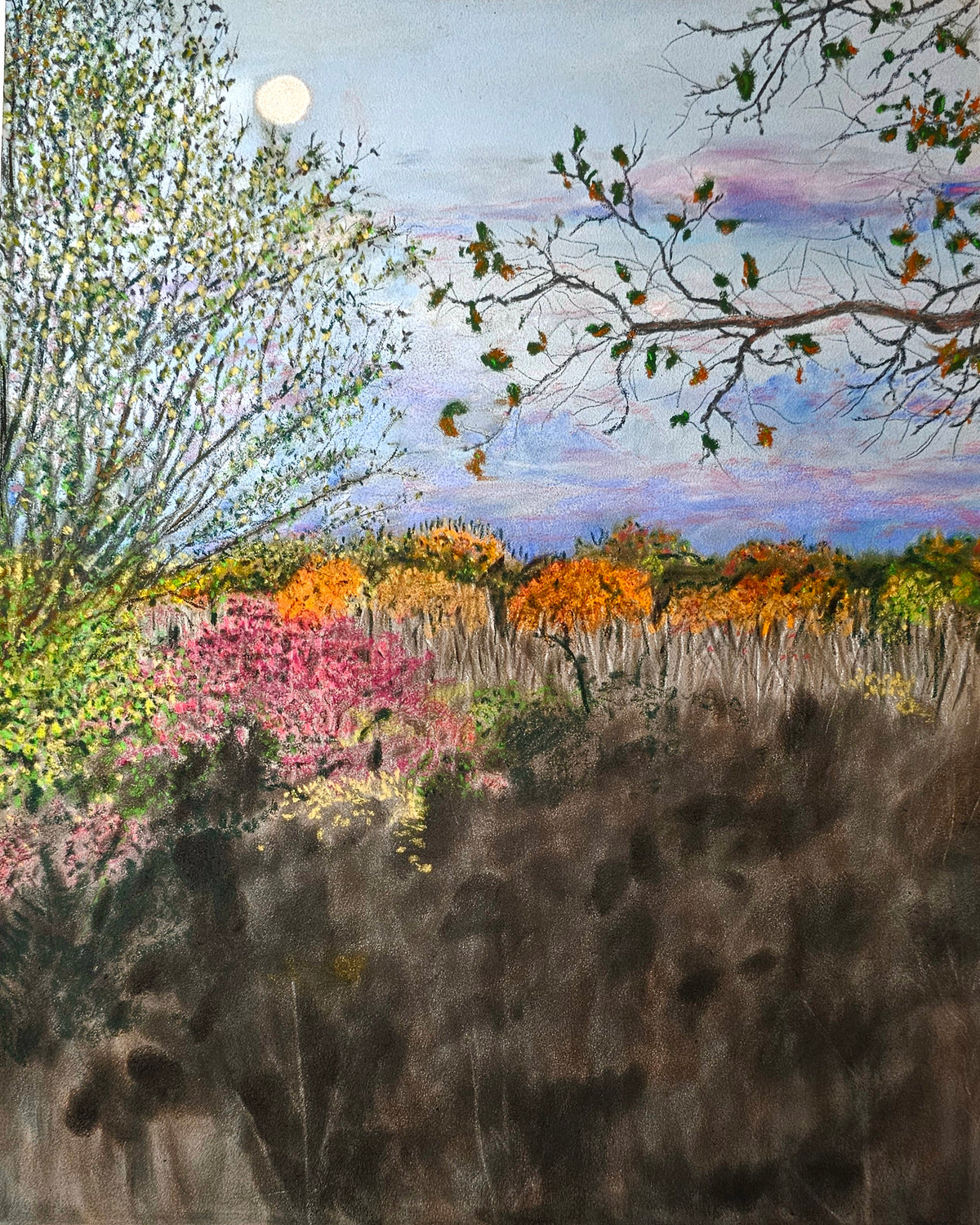 Painting #8 "Through My Mother's Eyes", series 1